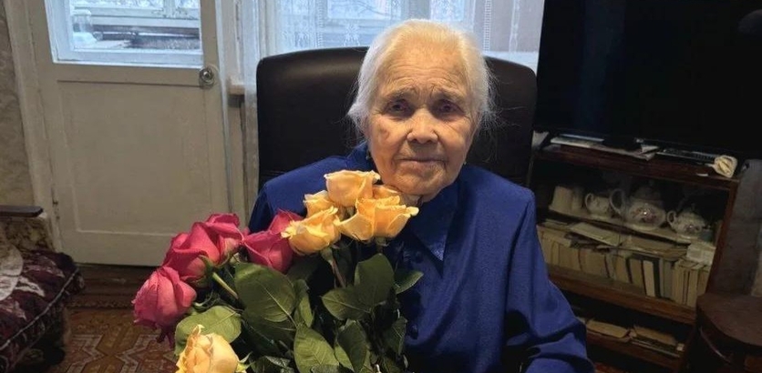 Ветеран Ряхима Бичурина отметила 101-летие