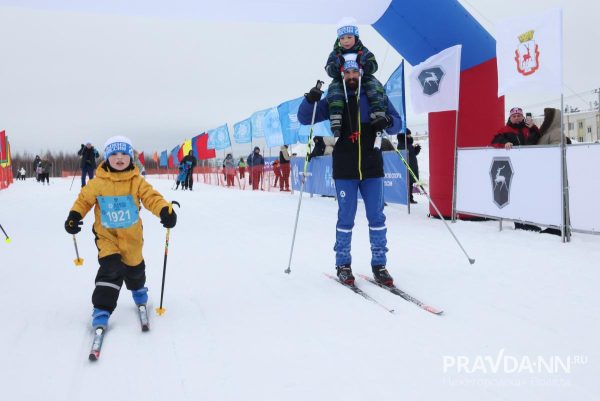 Опубликованы фотографии с «Лыжни России-2026» в Нижнем Новгороде