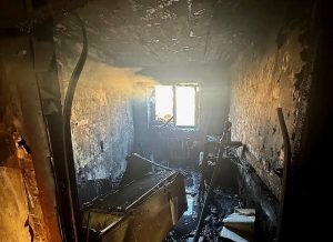 Два человека погибли на пожаре в Ленинском районе