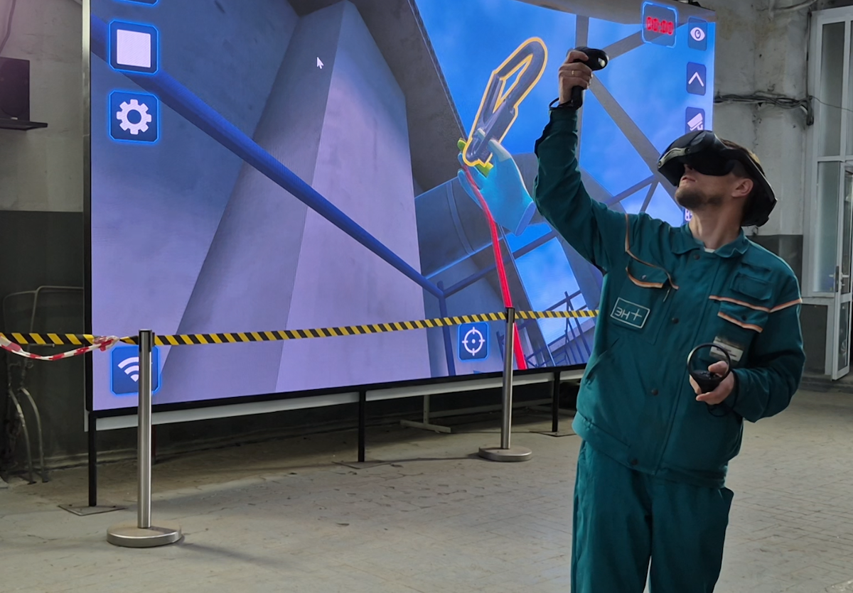 Энергетики применяют VR-технологии в обучении правилам охраны труда