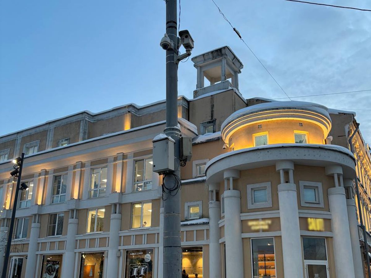 В Нижнем Новгороде на пешеходной улице установили камеры фиксации ПДД
