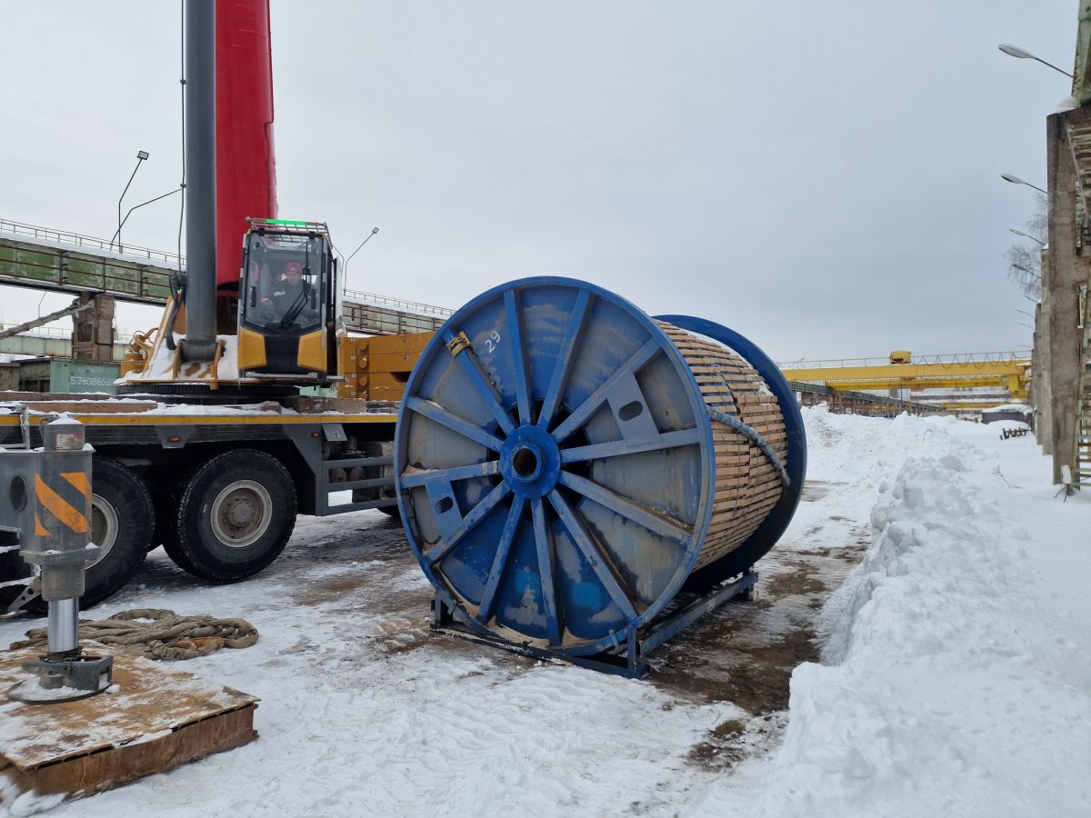 Нижний Новгород получил стальной канат для канатной дороги через&nbsp;Оку