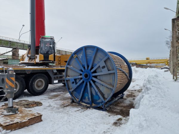 Нижний Новгород получил стальной канат для канатной дороги через&nbsp;Оку