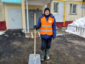Назван лучший дворник Нижнего Новгорода по итогам зимы