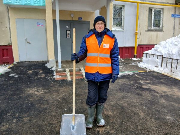 Назван лучший дворник Нижнего Новгорода по итогам зимы