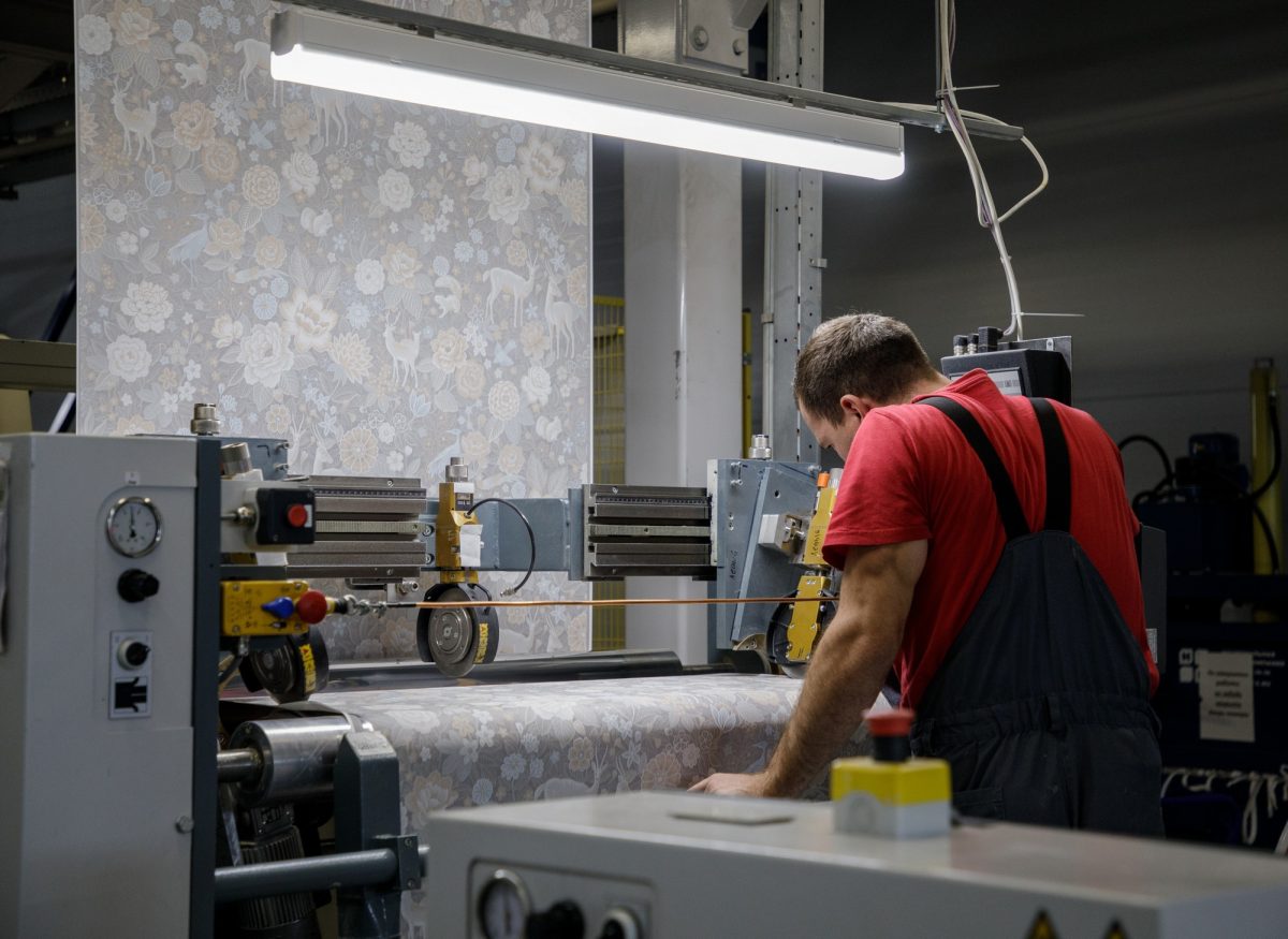 Производитель обоев присоединился к проекту «Производительность труда»