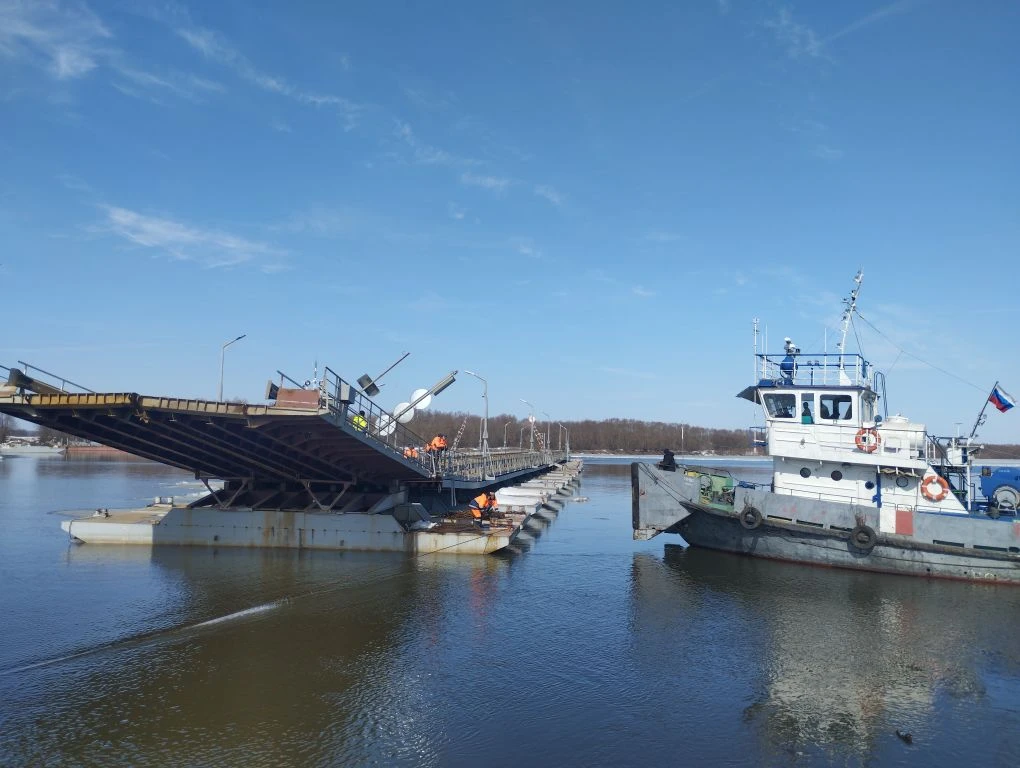 На мосту Павлово – Тумботино – Гороховец закрыто движение