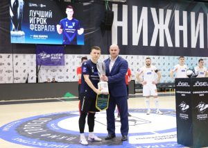 Иван Обжорин из футзального «Торпедо» — лучший игрок февраля