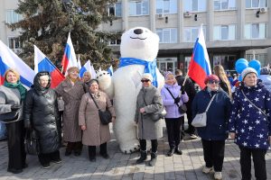 В Советском районе отметили 12‑ю годовщину воссоединения Крыма с Россией