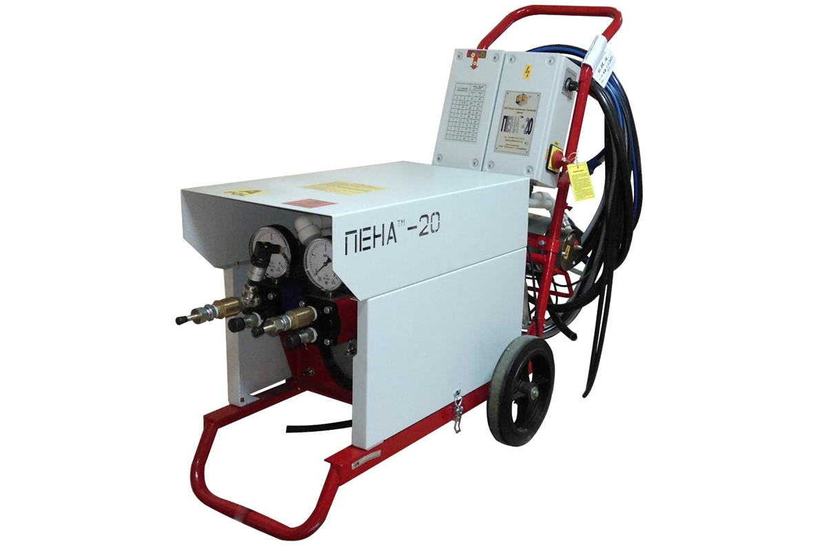 Как эволюционировало оборудование для напыления ППУ