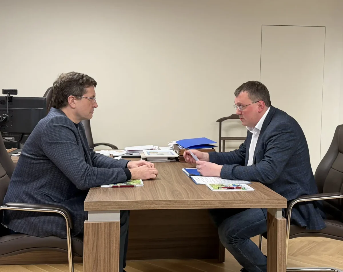 Глеб Никитин обсудил с Александром Щелоковым развитие Арзамаса