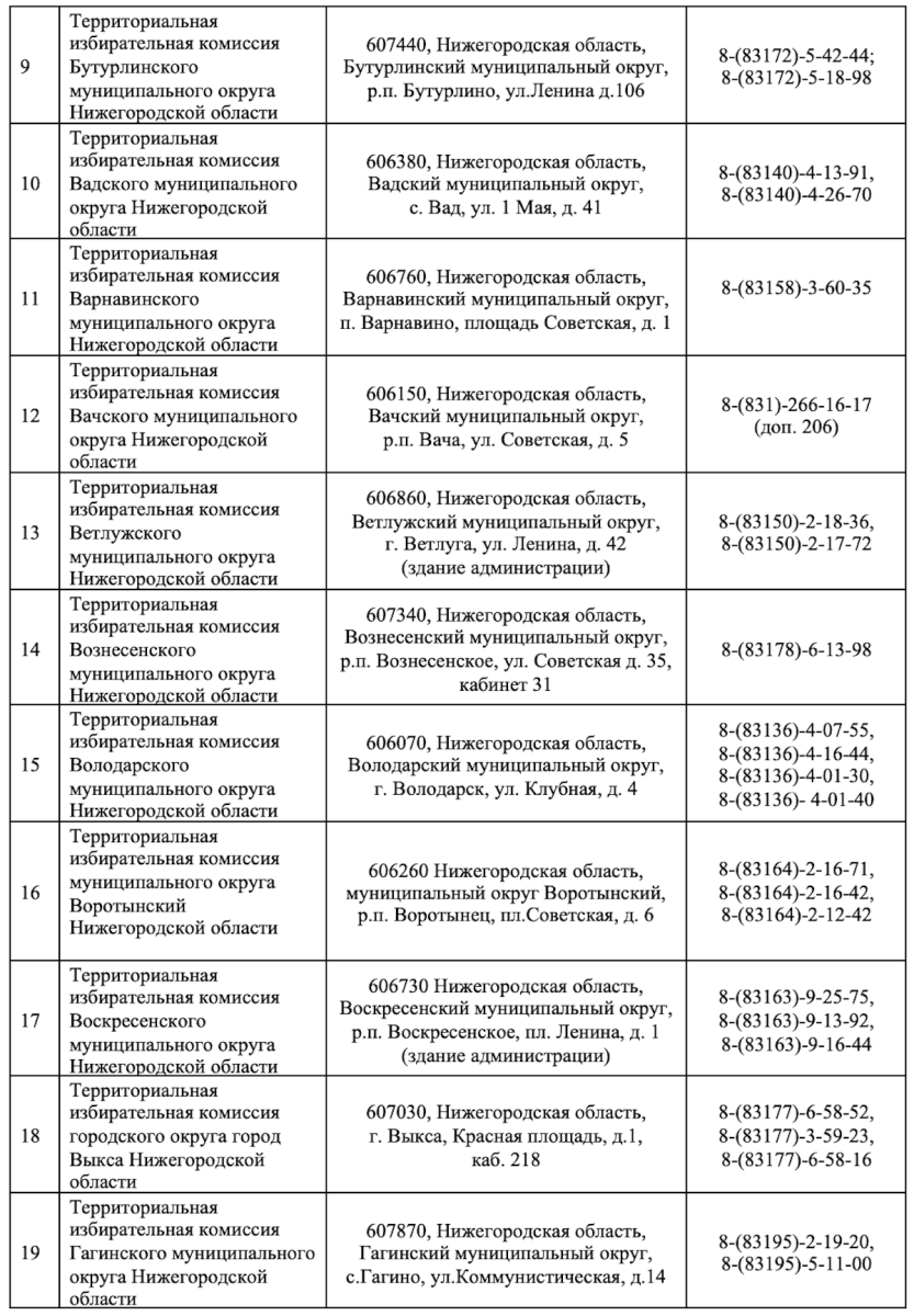 Фото: Избирательная комиссия Нижегородской области