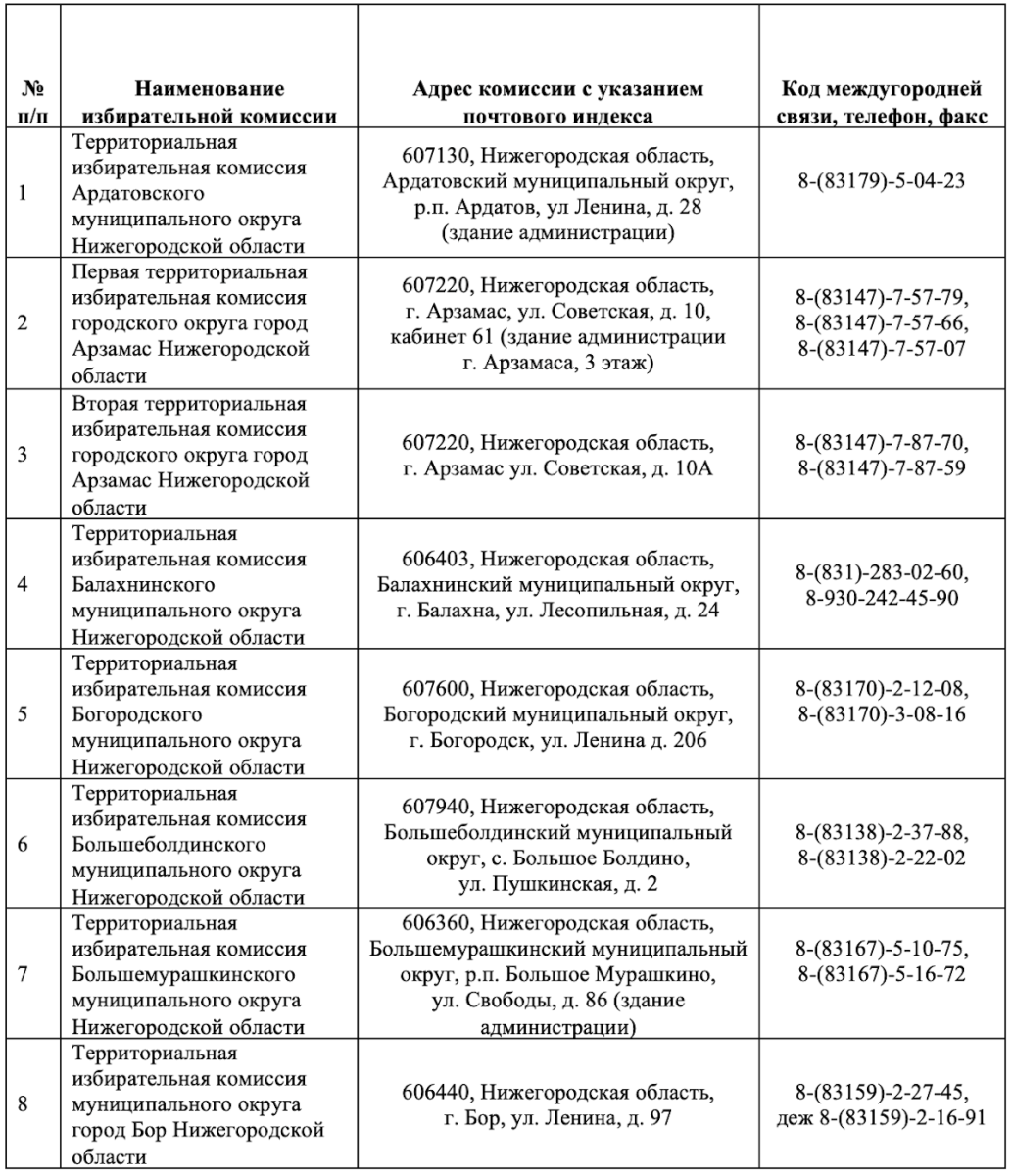 Фото: Избирательная комиссия Нижегородской области