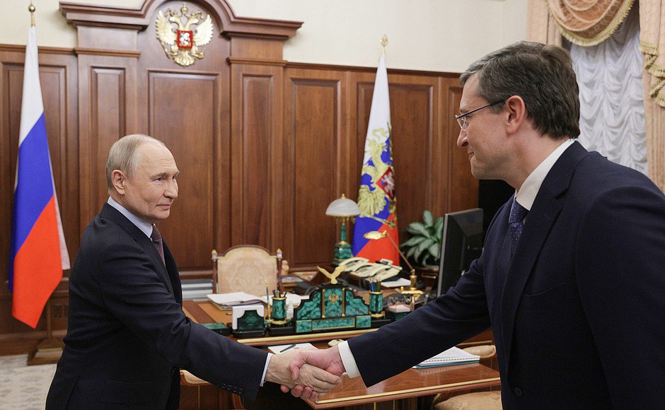 От экономики до туризма: о чём Глеб Никитин доложил Владимиру Путину