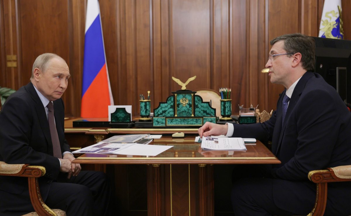 Глеб Никитин отчитался по работе в Нижегородской области Владимиру Путину