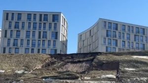 Еще один оползень произошел в центре Нижнего Новгорода