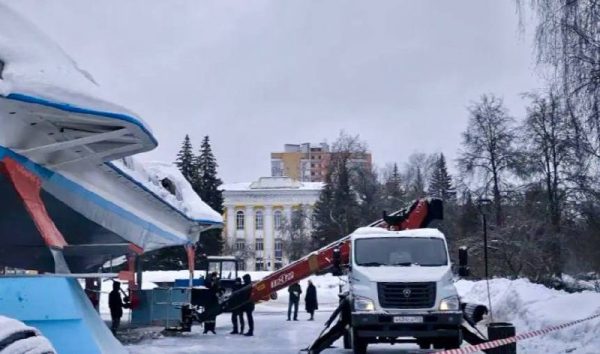 Конструкция «Метеора» пострадала под тяжестью снега