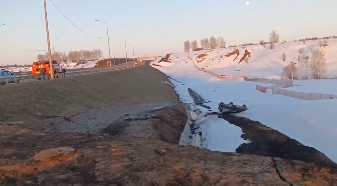 58-летний мужчина пострадал в ДТП с «перевертышем» на трассе М‑12