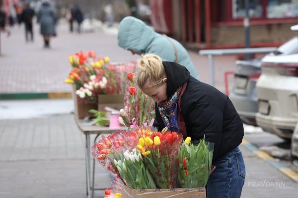 Цветочные ярмарки к 8 Марта не планируют проводить в Нижнем Новгороде