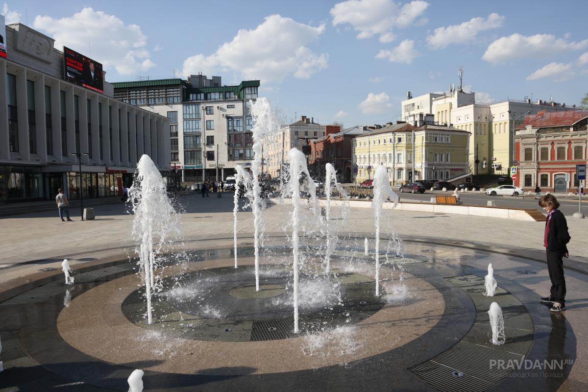 Нижегородские фонтаны начнут работать с 1&nbsp;мая