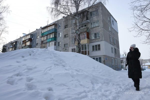 Сугробы в феврале в Нижегородской области побили рекорд за последние полвека