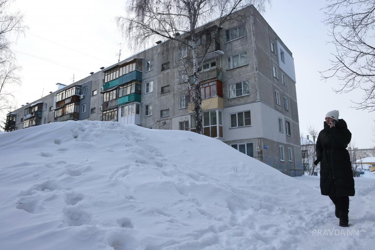 Сугробы в феврале в Нижегородской области побили рекорд за последние полвека