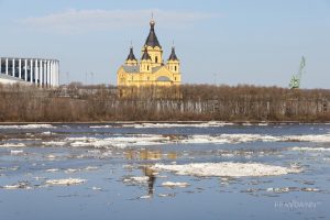 Ледоход на Волге