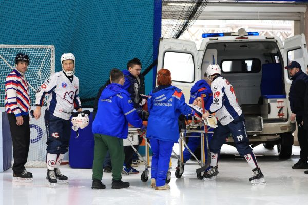 Защитника «Старта» Сергея Филатова госпитализировали во время&nbsp;матча