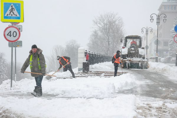 Сугробы в Нижнем Новгороде выросли на 27 см в апреле