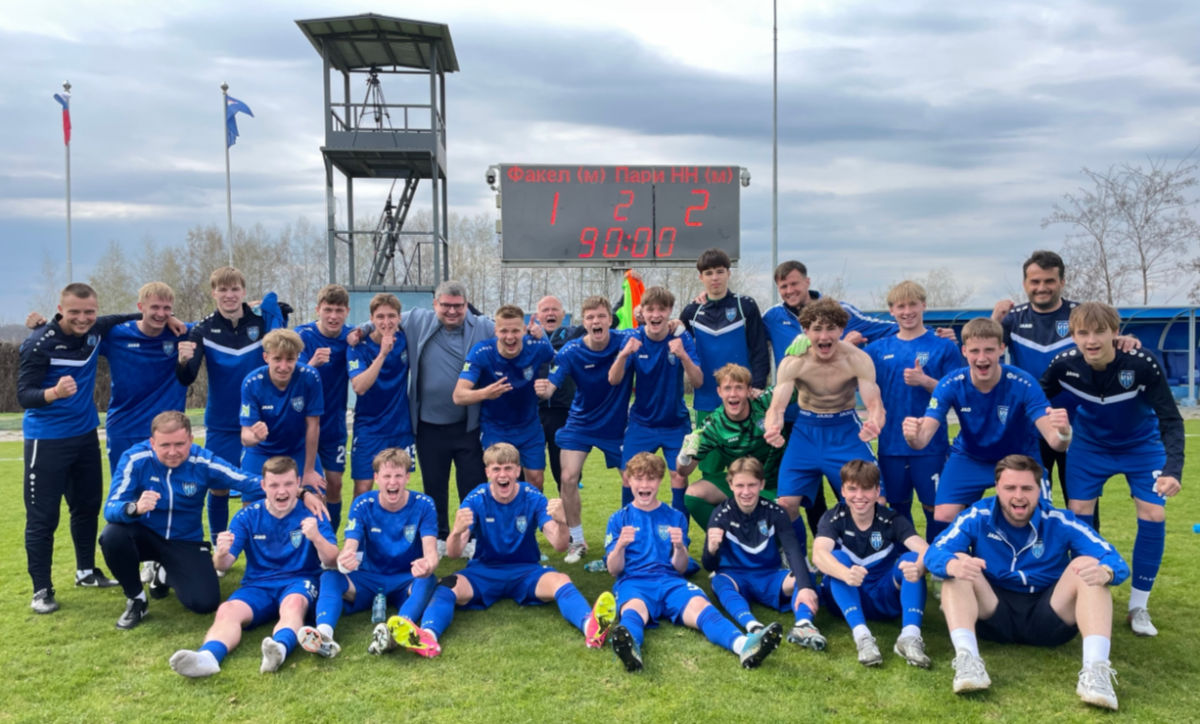 Первую победу в сезоне одержала молодёжка ФК «Пари&nbsp;НН»