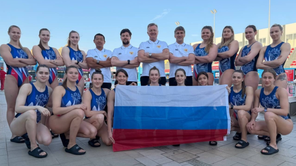 Женская сборная России по водному полу вернулась на международную арену