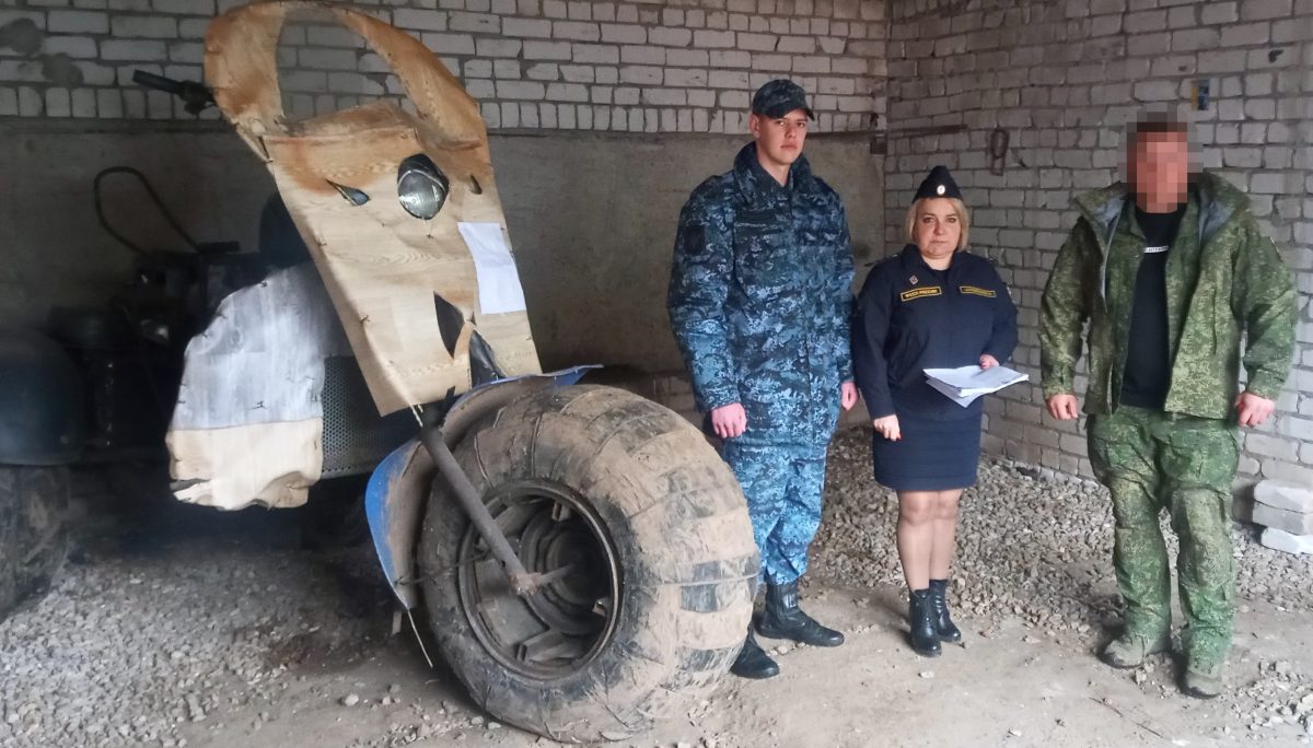 Болотоход нетрезвого нижегородца передали бойцам СВО