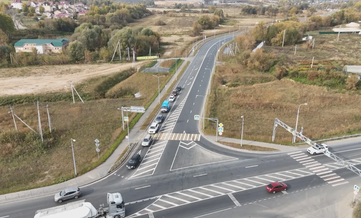 Работы на II этапе реконструкции подъезда к Анкудиновке выполнены на&nbsp;40%