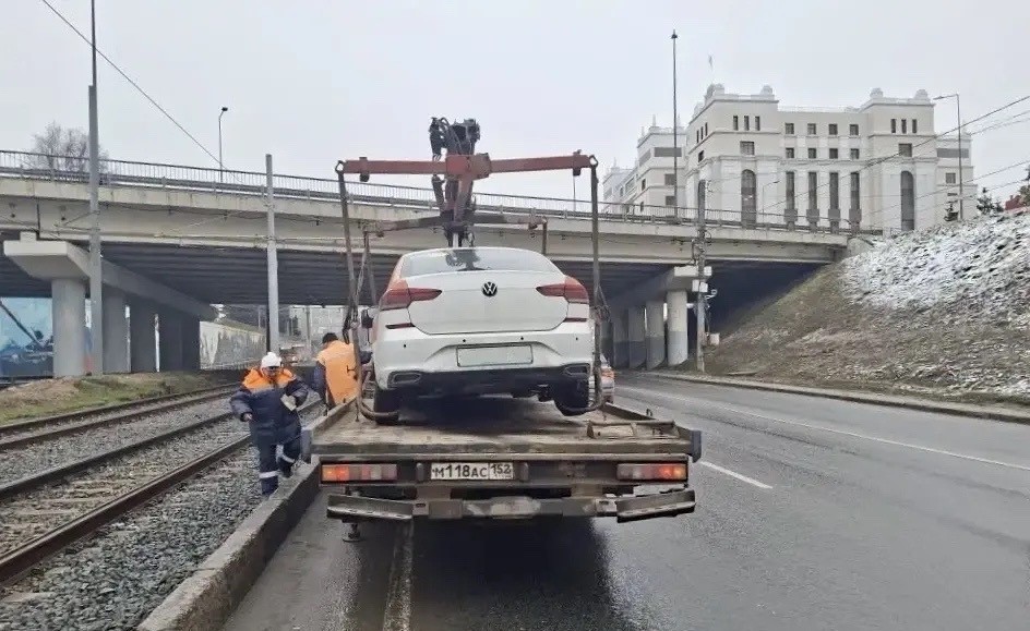 Движение трамваев восстановили на Окском съезде