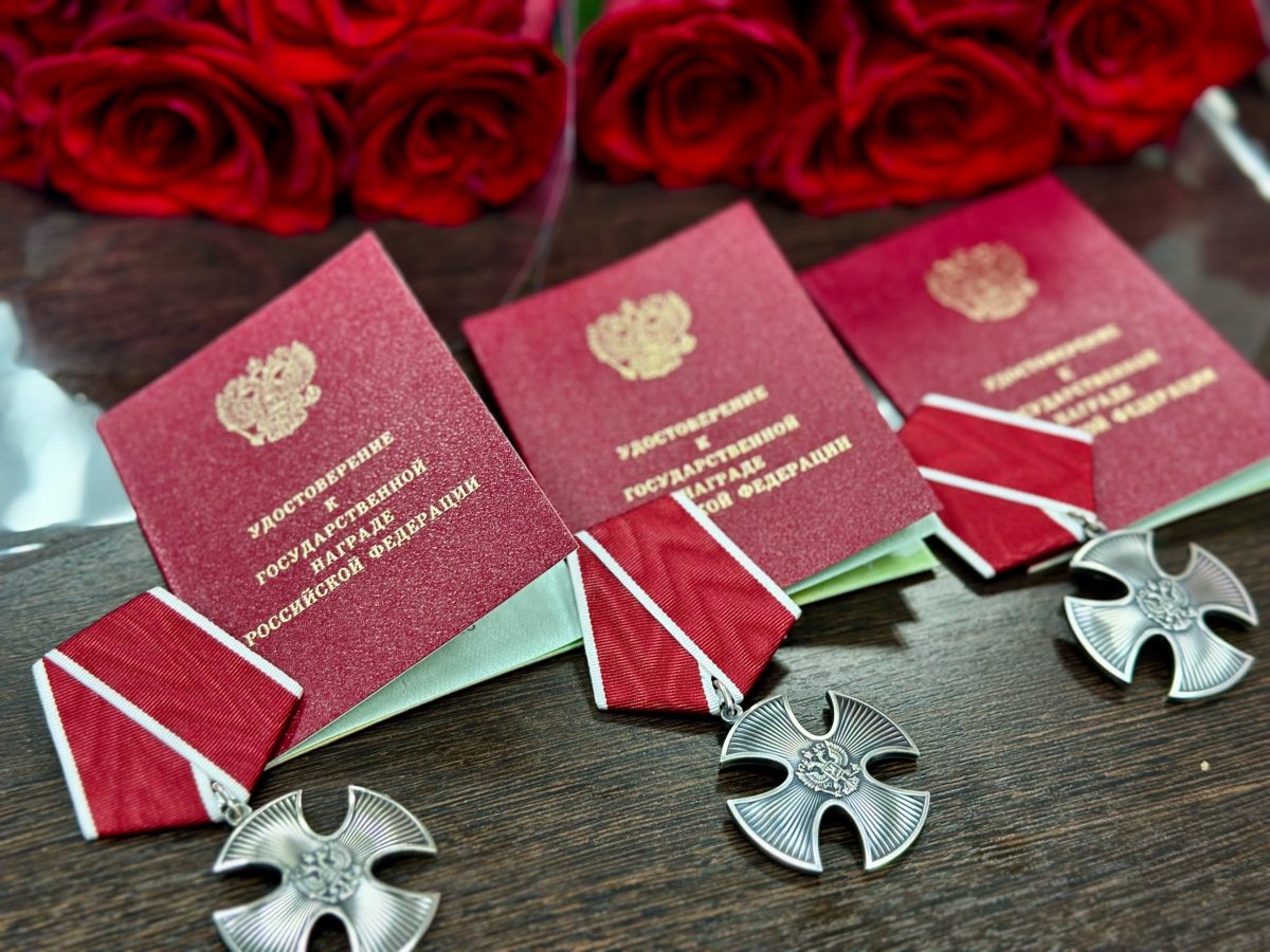 Семьям троих участников СВО вручили Ордена Мужества в Канавинском районе