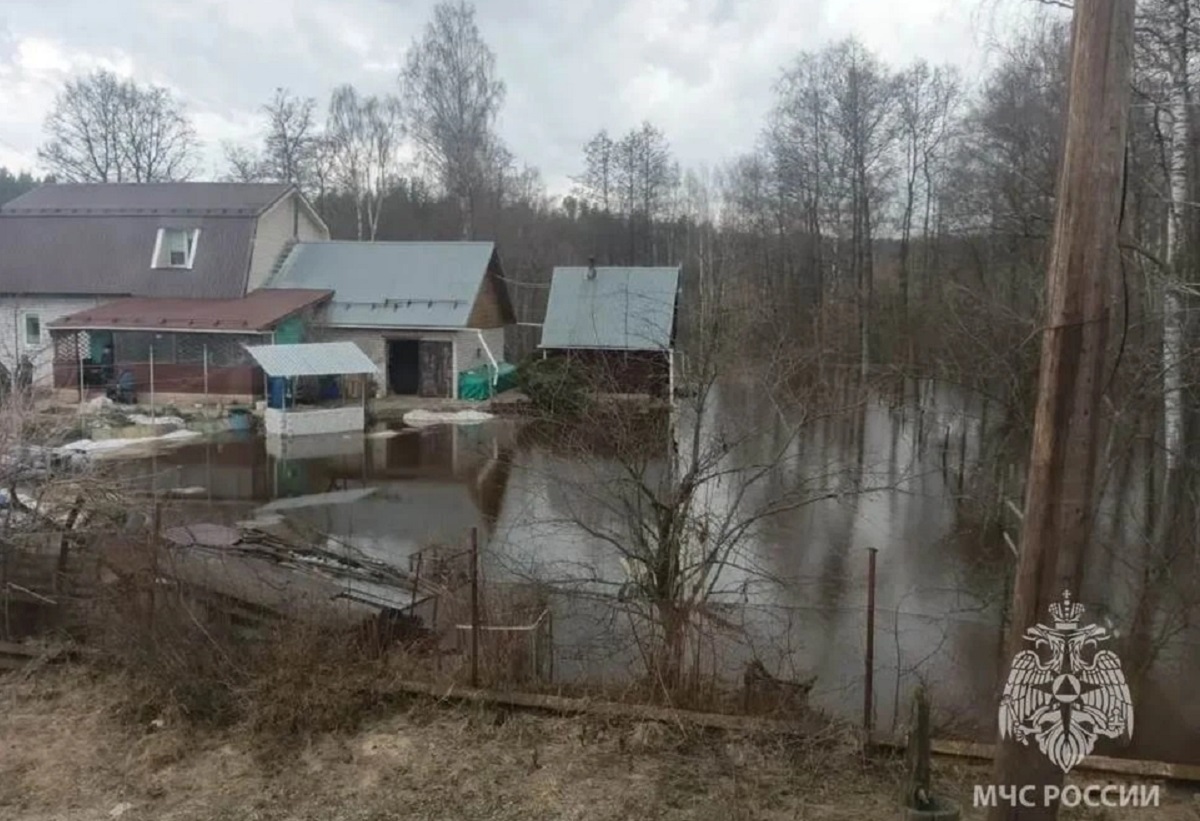 Весенний паводок в Нижегородской области набирает обороты