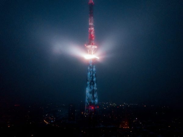 Нижегородская телебашня включит подсветку к фестивалю INTERVALS