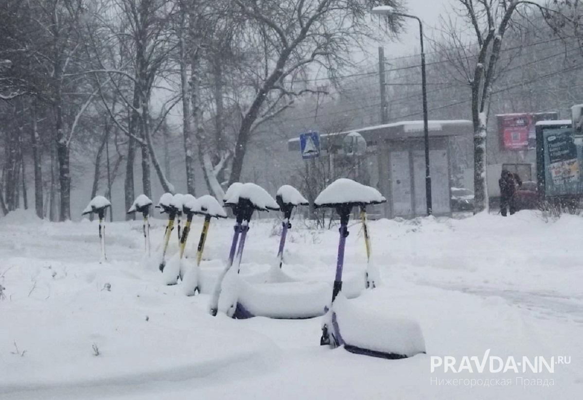В апреле в Нижегородскую область вернулась зима