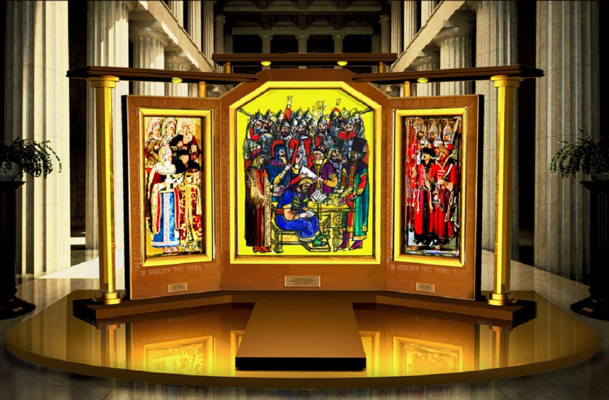 Законченную работу художник планирует подарить родному Нижнему Новгороду