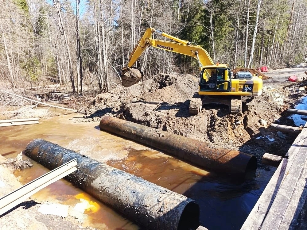 В Варнавинском районе восстановили участок дороги Богородское — Новоникольское