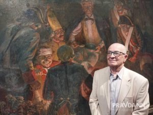 «Я был всего неделю на войне…» : в Нижнем Новгороде открылась выставка Александра Усватова