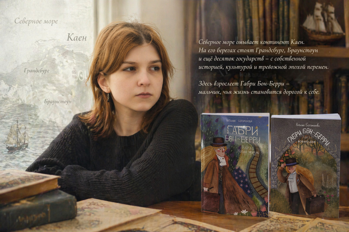 Студентка филфака придумала континент Каен и вырастила героя Габри Бон-Берри