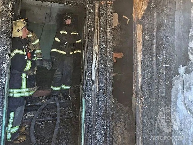 Пятерых нижегородцев спасли на пожаре в Советском районе
