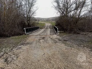 Низководный мост в Гагинском районе освободился от воды за&nbsp;сутки