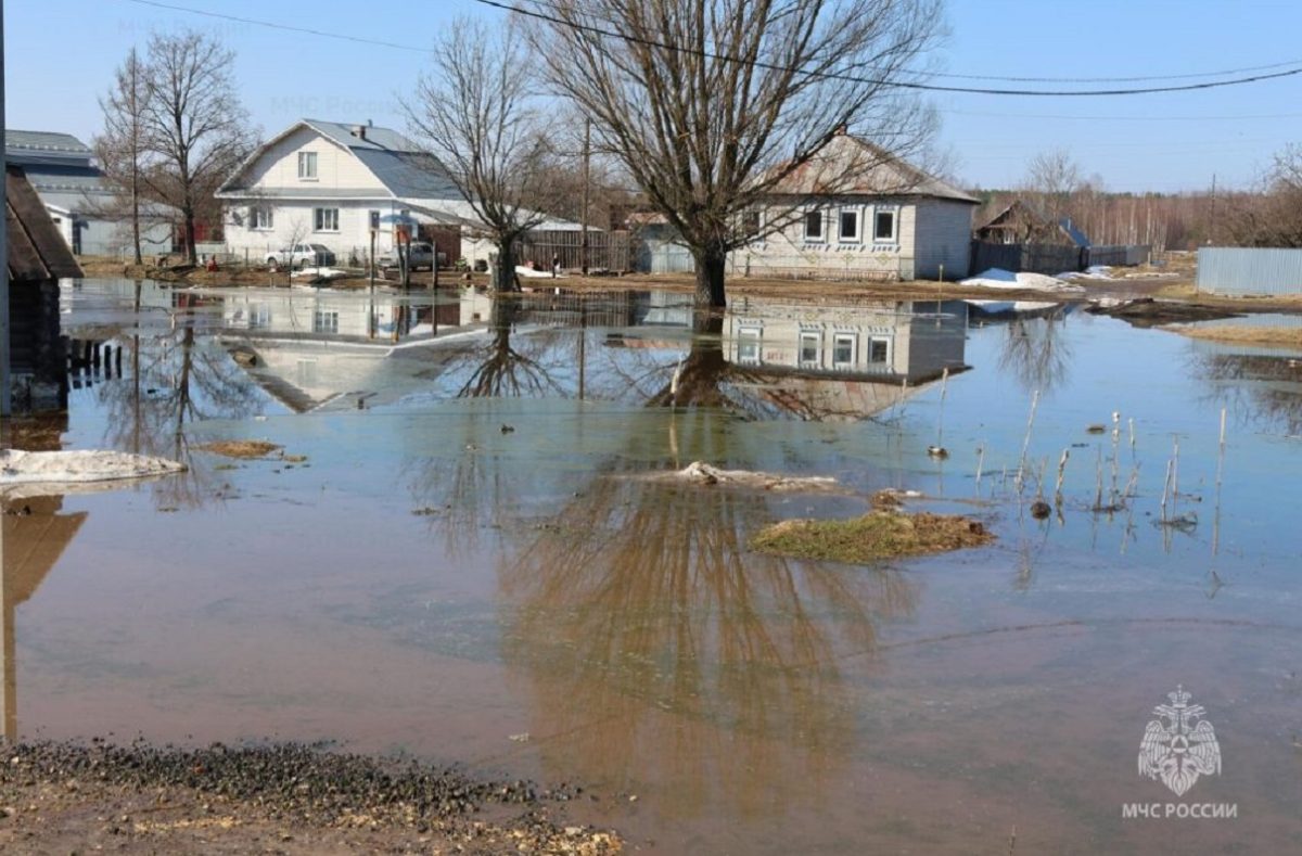 Режим повышенной готовности из-за паводка введен в Нижегородской области