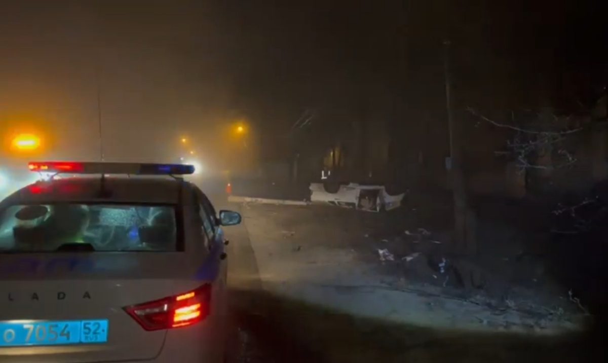 Два человека пострадали после столкновения со опорой ЛЭП в&nbsp;Выксе