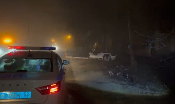 Два человека пострадали после столкновения с опорой ЛЭП в&nbsp;Выксе