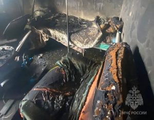 Мужчина погиб во время пожара в Борском районе из-за сигареты