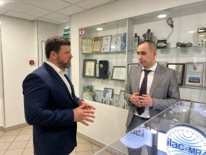 Депутат Госдумы Юрий Станкевич посетил ФБУ «Нижегородский ЦСМ»