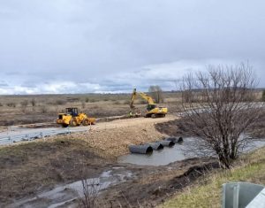 Временный мост, соединяющий Нижегородскую область и Чувашию, открыли